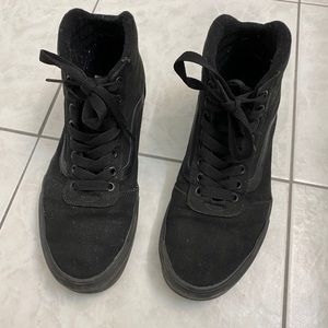 Black Men’s High Top Vans